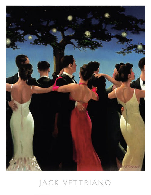 Kunstdruck Jack Vettriano Waltzers 40x50cm JKV 06 | Yourdecoration.de