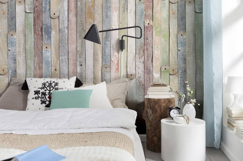 Komar Vintage Wood Fototapete 184x254cm | Yourdecoration.de
