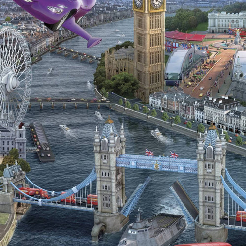 Komar Cars World Fototapete 368x254cm | Yourdecoration.de