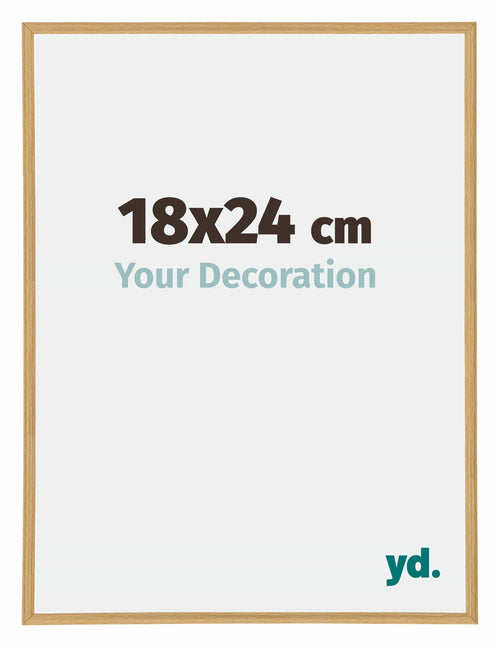 Annecy Kunststoff Bilderrahmen 18x24cm Buche Vorne Messe | Yourdecoration.de