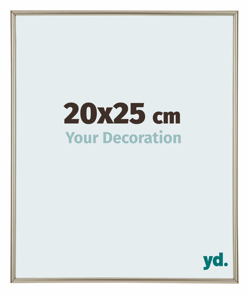 Annecy Kunststoff Bilderrahmen 20x25cm Champagner Vorne Messe | Yourdecoration.de