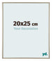 Annecy Kunststoff Bilderrahmen 20x25cm Champagner Vorne Messe | Yourdecoration.de