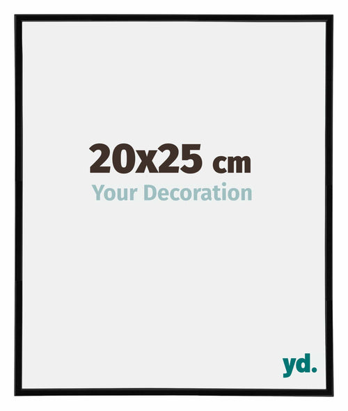Annecy Kunststoff Bilderrahmen 20x25cm Schwarz Hochglanz Messe | Yourdecoration.de