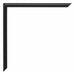 Annecy Kunststoff Bilderrahmen 20x25cm Schwarz Matt Detail Ecke | Yourdecoration.de