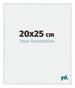Annecy Kunststoff Bilderrahmen 20x25cm Weiss Hochglanz Vorne Messe | Yourdecoration.de