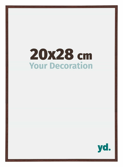 Annecy Kunststoff Bilderrahmen 20x28cm Braun Vorne Messe | Yourdecoration.de