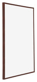 Annecy Kunststoff Bilderrahmen 20x28cm Braun Vorne Schuin | Yourdecoration.de