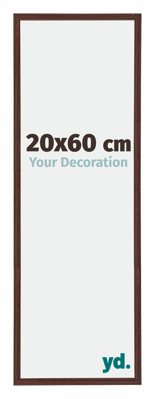 Annecy Kunststoff Bilderrahmen 20x60cm Braun Vorne Messe | Yourdecoration.de