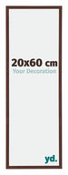 Annecy Kunststoff Bilderrahmen 20x60cm Braun Vorne Messe | Yourdecoration.de