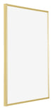 Annecy Kunststoff Bilderrahmen 24x32cm Gold Vorne Schrag | Yourdecoration.de