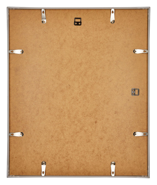 Annecy Kunststoff Bilderrahmen 25x30cm Silber Ruckseite | Yourdecoration.de