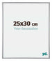 Annecy Kunststoff Bilderrahmen 25x30cm Silber Vorne Messe | Yourdecoration.de