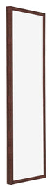 Annecy Kunststoff Bilderrahmen 25x75cm Braun Vorne Schrag | Yourdecoration.de
