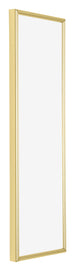 Annecy Kunststoff Bilderrahmen 25x75cm Gold Vorne Schrag | Yourdecoration.de
