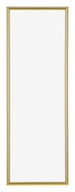 Annecy Kunststoff Bilderrahmen 25x75cm Gold Vorne | Yourdecoration.de