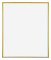 Annecy Kunststoff Bilderrahmen 28x35cm Gold Vorne | Yourdecoration.de