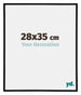 Annecy Kunststoff Bilderrahmen 28x35cm Schwarz Hochglanz Messe | Yourdecoration.de
