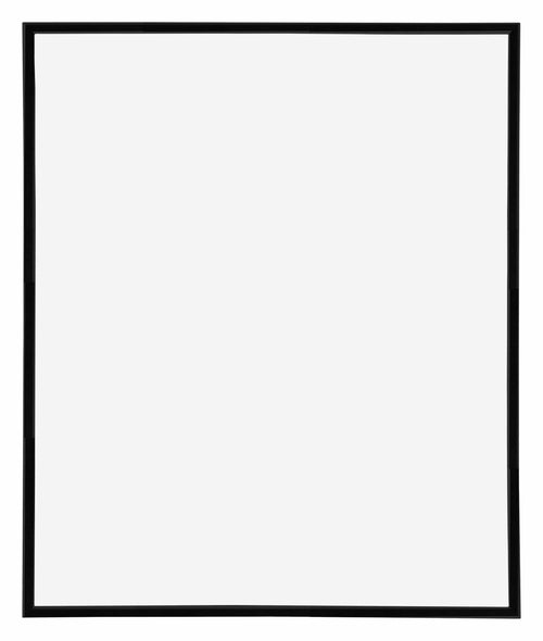 Annecy Kunststoff Bilderrahmen 28x35cm Schwarz Hochglanz Vorne | Yourdecoration.de