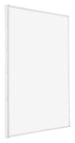 Annecy Kunststoff Bilderrahmen 28x35cm Weiss Hochglanz Vorne Schuin | Yourdecoration.de
