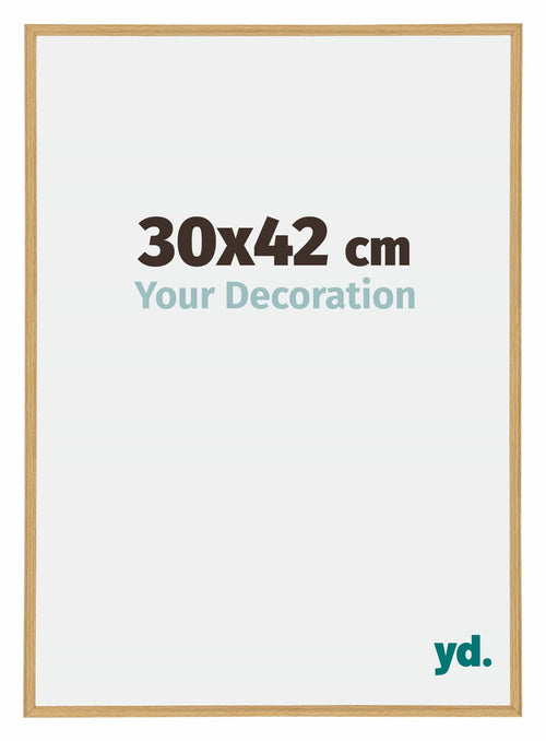 Annecy Kunststoff Bilderrahmen 30x42cm Buche Vorne Messe | Yourdecoration.de