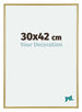 Annecy Kunststoff Bilderrahmen 30x42cm Gold Vorne Messe | Yourdecoration.de