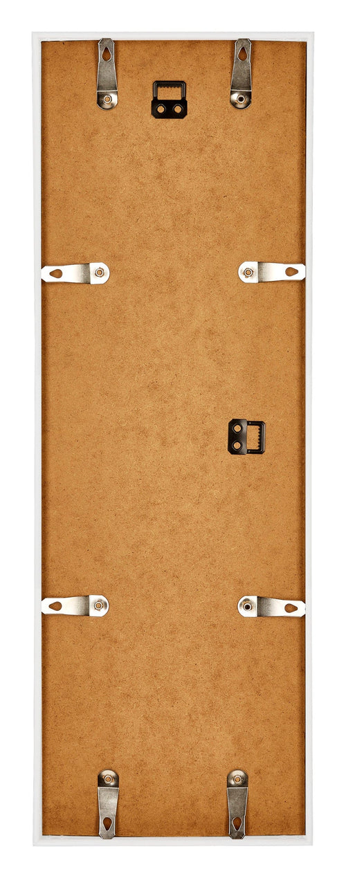 Annecy Kunststoff Bilderrahmen 33x98cm Weiß Hochglanz Ruckseite | Yourdecoration.de