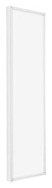 Annecy Kunststoff Bilderrahmen 33x98cm Weiß Hochglanz Vorne Schrag | Yourdecoration.de