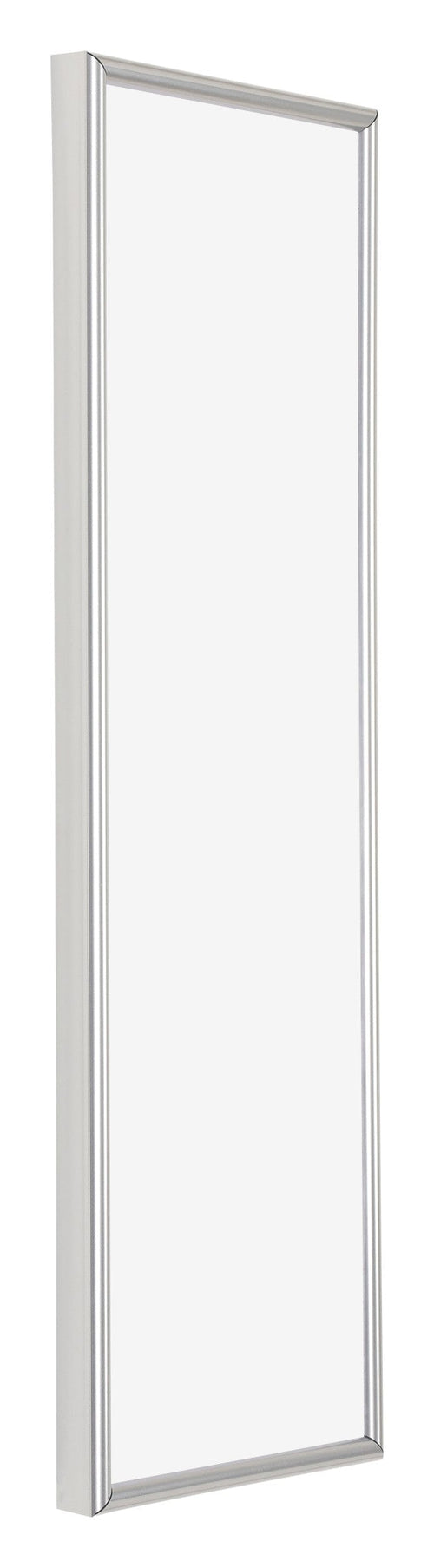 Annecy Kunststoff Bilderrahmen 37 5x98cm Silber Vorne Schrag | Yourdecoration.de