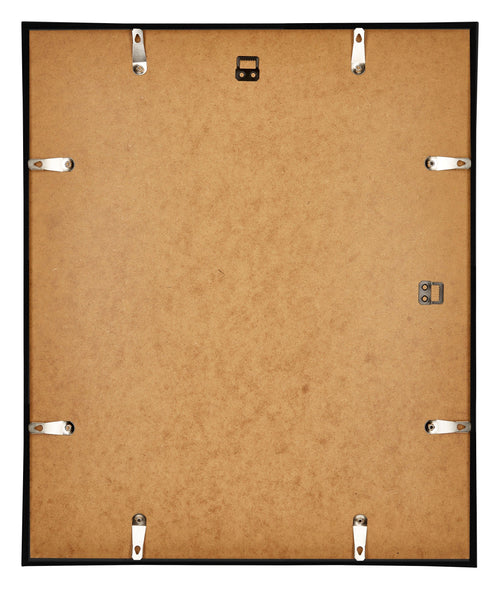 Annecy Kunststoff Bilderrahmen 40x50cm Schwarz Hochglanz Ruckseite | Yourdecoration.de