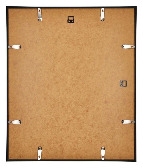 Annecy Kunststoff Bilderrahmen 40x50cm Schwarz Matt Ruckseite | Yourdecoration.de