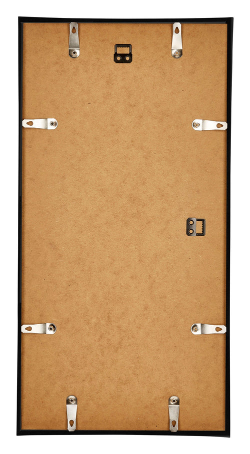 Annecy Kunststoff Bilderrahmen 40x80cm Schwarz Hochglanz Ruckseite | Yourdecoration.de