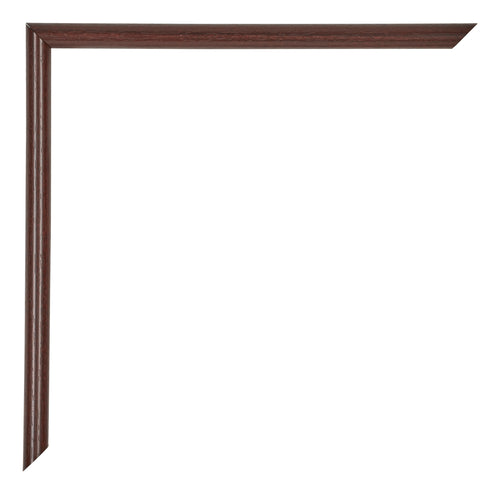 Annecy Kunststoff Bilderrahmen 42x60cm Braun Detail Ecke | Yourdecoration.de