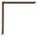 Annecy Kunststoff Bilderrahmen 42x60cm Braun Detail Ecke | Yourdecoration.de