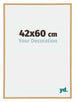 Annecy Kunststoff Bilderrahmen 42x60cm Buche Vorne Messe | Yourdecoration.de