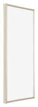 Annecy Kunststoff Bilderrahmen 45x80cm Champagner Vorne Schrag | Yourdecoration.de
