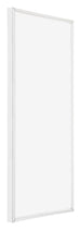 Annecy Kunststoff Bilderrahmen 45x80cm Weiss Hochglanz Vorne Schuin | Yourdecoration.de