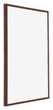 Annecy Kunststoff Bilderrahmen 46x61cm Braun Vorne Schrag | Yourdecoration.de