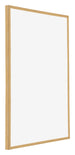 Annecy Kunststoff Bilderrahmen 46x61cm Buche Hell Vorne Schrag | Yourdecoration.de