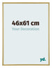 Annecy Kunststoff Bilderrahmen 46x61cm Gold Vorne Messe | Yourdecoration.de