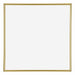 Annecy Kunststoff Bilderrahmen 50x50cm Gold Vorne | Yourdecoration.de