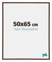 Annecy Kunststoff Bilderrahmen 50x65cm Braun Vorne Messe | Yourdecoration.de