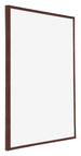 Annecy Kunststoff Bilderrahmen 56x71cm Braun Vorne Schuin | Yourdecoration.de