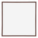 Annecy Kunststoff Bilderrahmen 70x70cm Braun Vorne | Yourdecoration.de