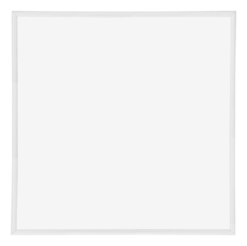 Annecy Kunststoff Bilderrahmen 70x70cm Weiss Hochglanz Vorne | Yourdecoration.de