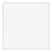 Annecy Kunststoff Bilderrahmen 70x70cm Weiss Hochglanz Vorne | Yourdecoration.de