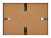 Bilderrahmen 21x29,7cm A4 Weiss Aluminium - Rückseite Querformat | Yourdecoration.de