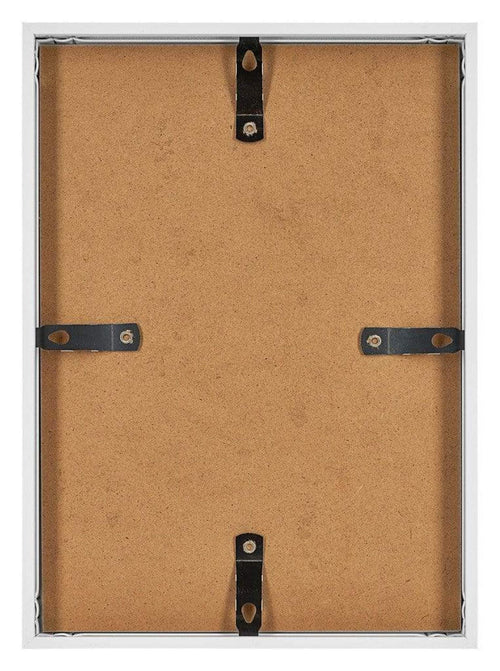 Bilderrahmen 21x29,7cm A4 Weiss Aluminium - Rückseite | Yourdecoration.de