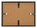 Aurora Aluminium Bilderrahmen 21x29 7cm A4 set von 3 Schwarz Ruckseite Querformat | Yourdecoration.de