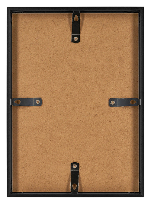 Aurora Aluminium Bilderrahmen 21x29 7cm A4 set von 3 Schwarz Ruckseite | Yourdecoration.de