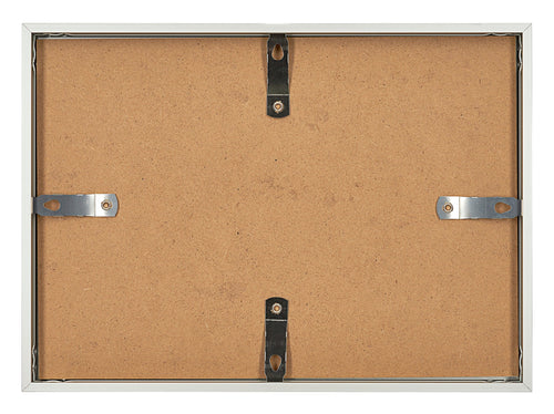 Aurora Aluminium Bilderrahmen 21x29 7cm A4 set von 3 Silber Ruckseite Querformat | Yourdecoration.de